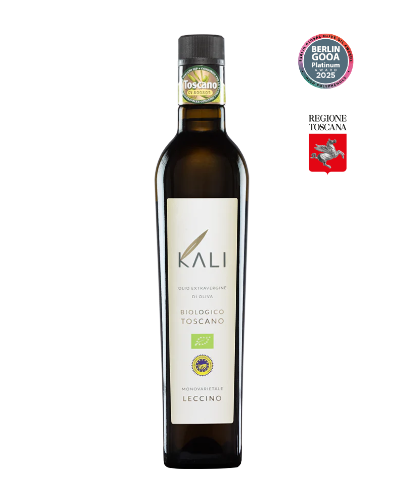 Organic Monovarietal Leccino PGI Toscano - 500 ml bottle